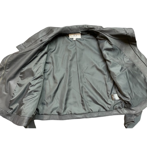 Vegan Leather Moto Jacket by JACK - Picture 8 of 12